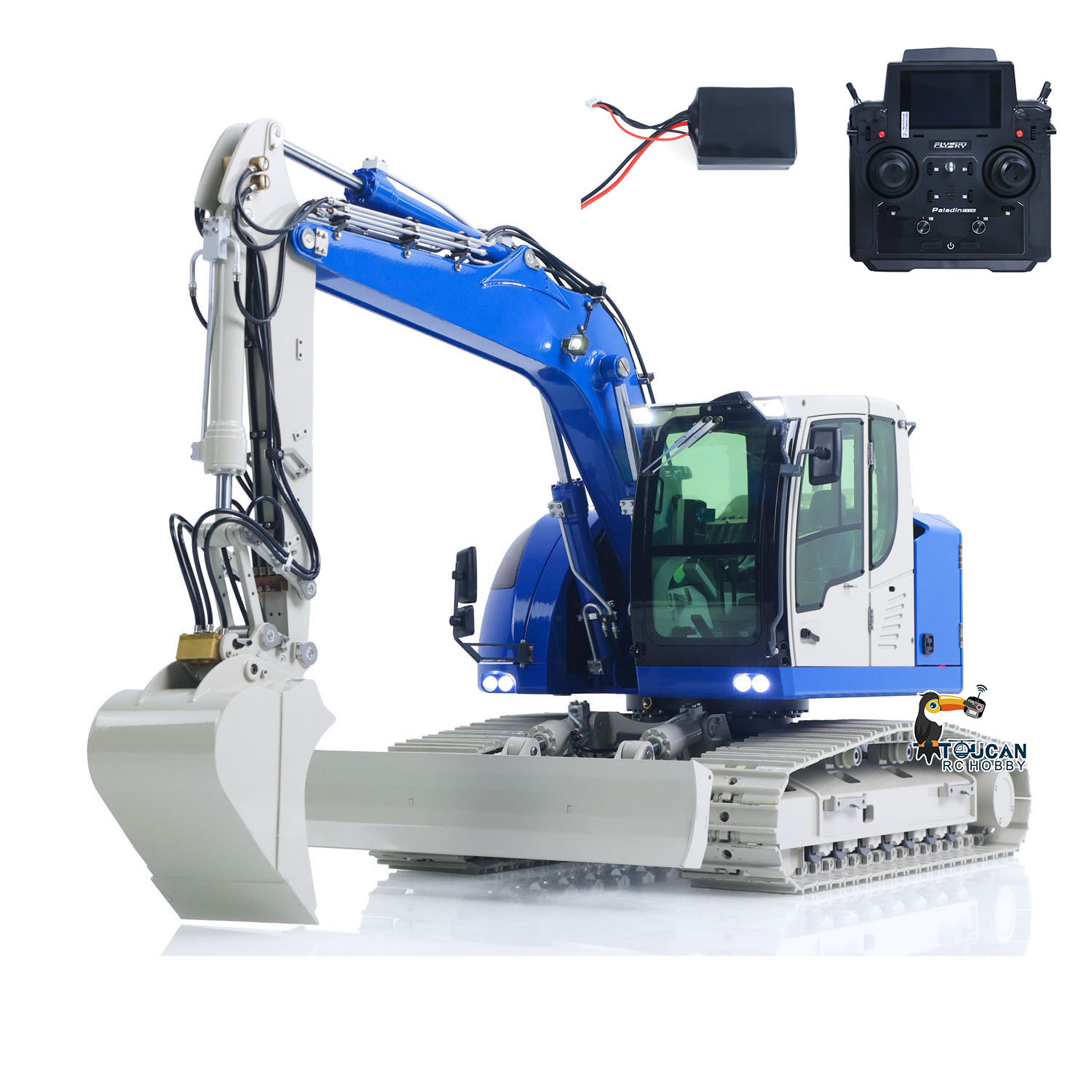 Rc Hobby Excavator - Escavadeira hidráulica de controle remoto 1/14