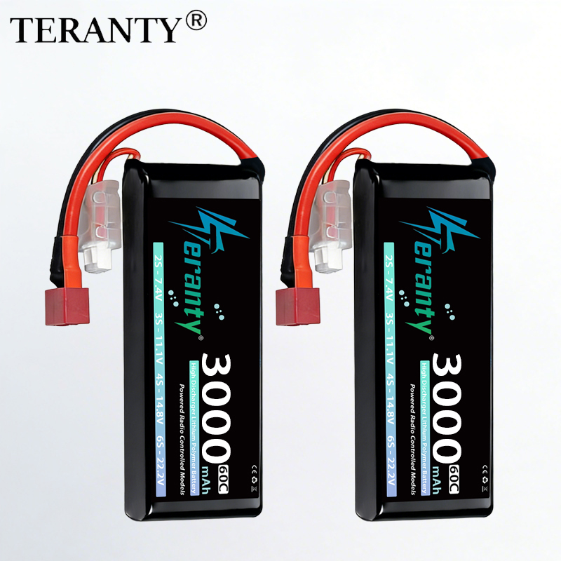 Rc Hobby Drone - Bateria Lipo TERANTY 2S 3000mAh 7.4V
