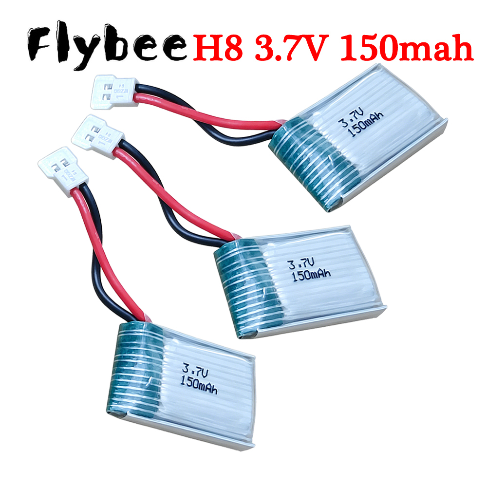 Rc Hobby Drone - Plugue XH2.54, Baterias Lipo Recarregáveis 3.7V