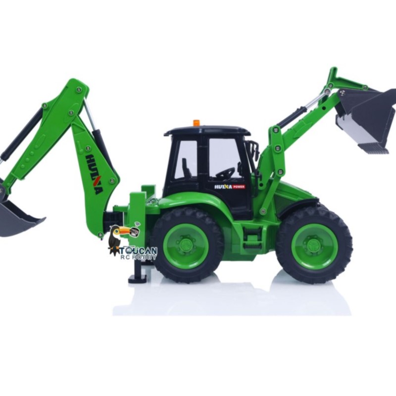 Rc Hobby Excavator - Escavadeira Retroescavadeira com Controle Remoto HUINA