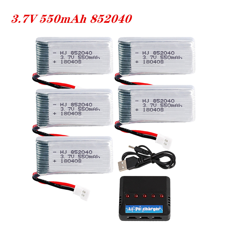 Rc Hobby Drone - Bateria Lipo 3.7V 550mAh 25C 852040