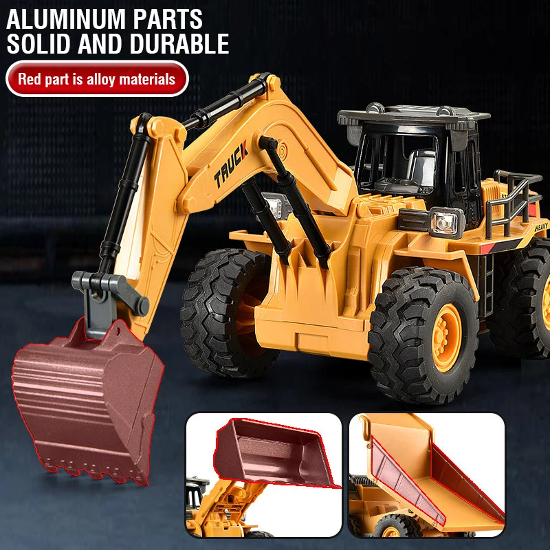 2.4g liga de controle remoto e - Rc Hobby Excavator avaliação e preço
