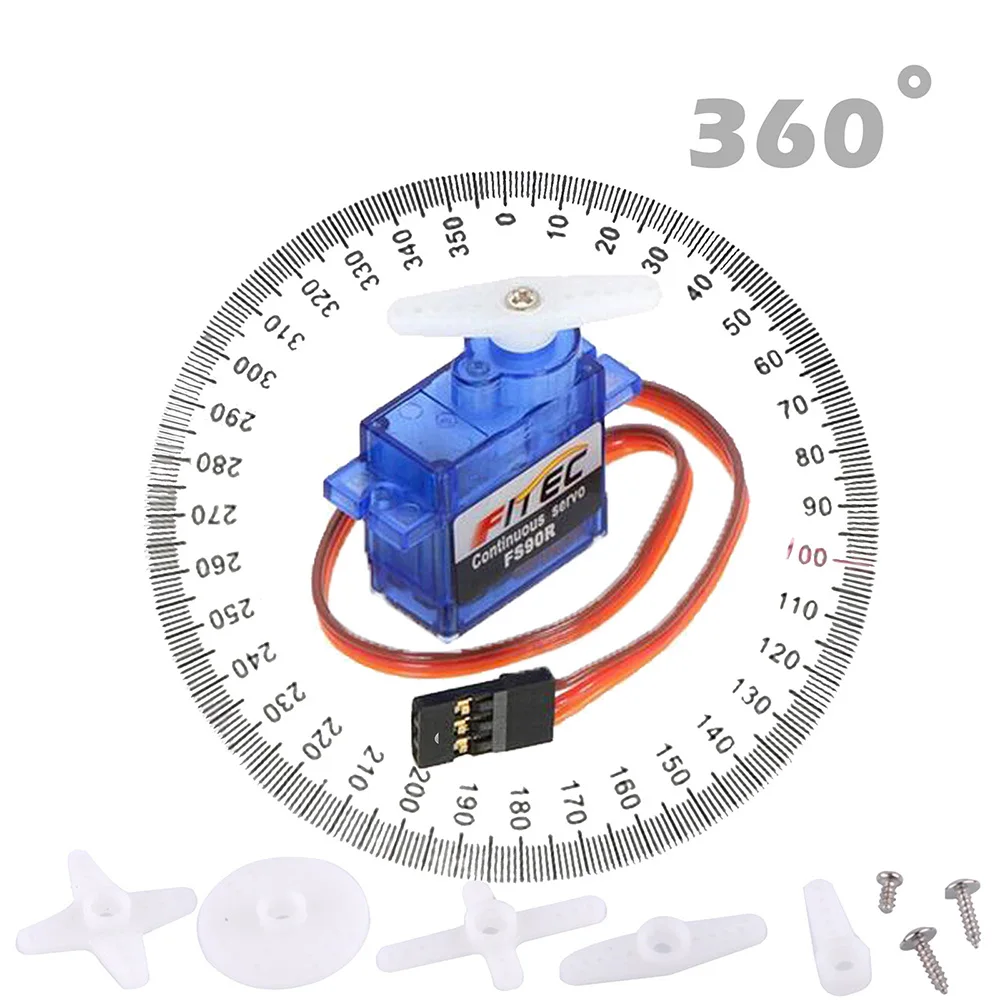 Feetech mini fs90r micro servo - Rc Hobby Car avaliação e preço
