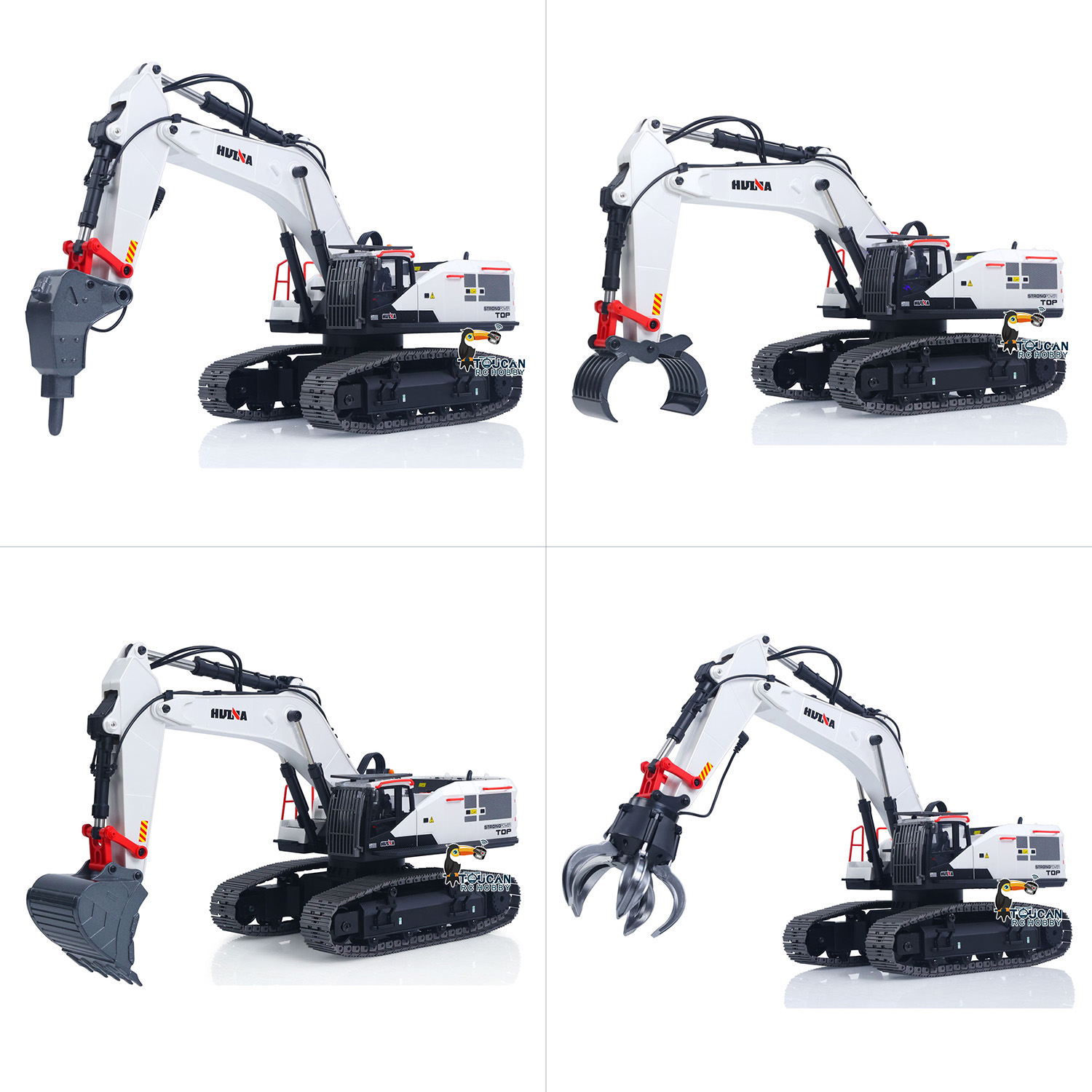 Escavadeira rc 1/14 huina meta - Rc Hobby Excavator avaliação e preço
