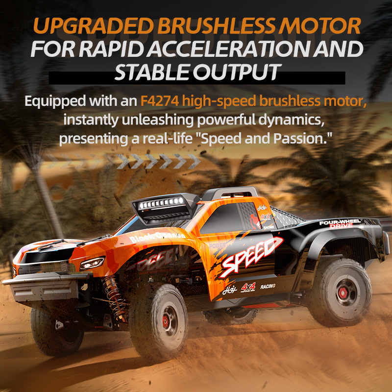 Carro RC JJRC Escala 1:8 Brush - Rc Hobby Grade Monster Truck avaliação e preço