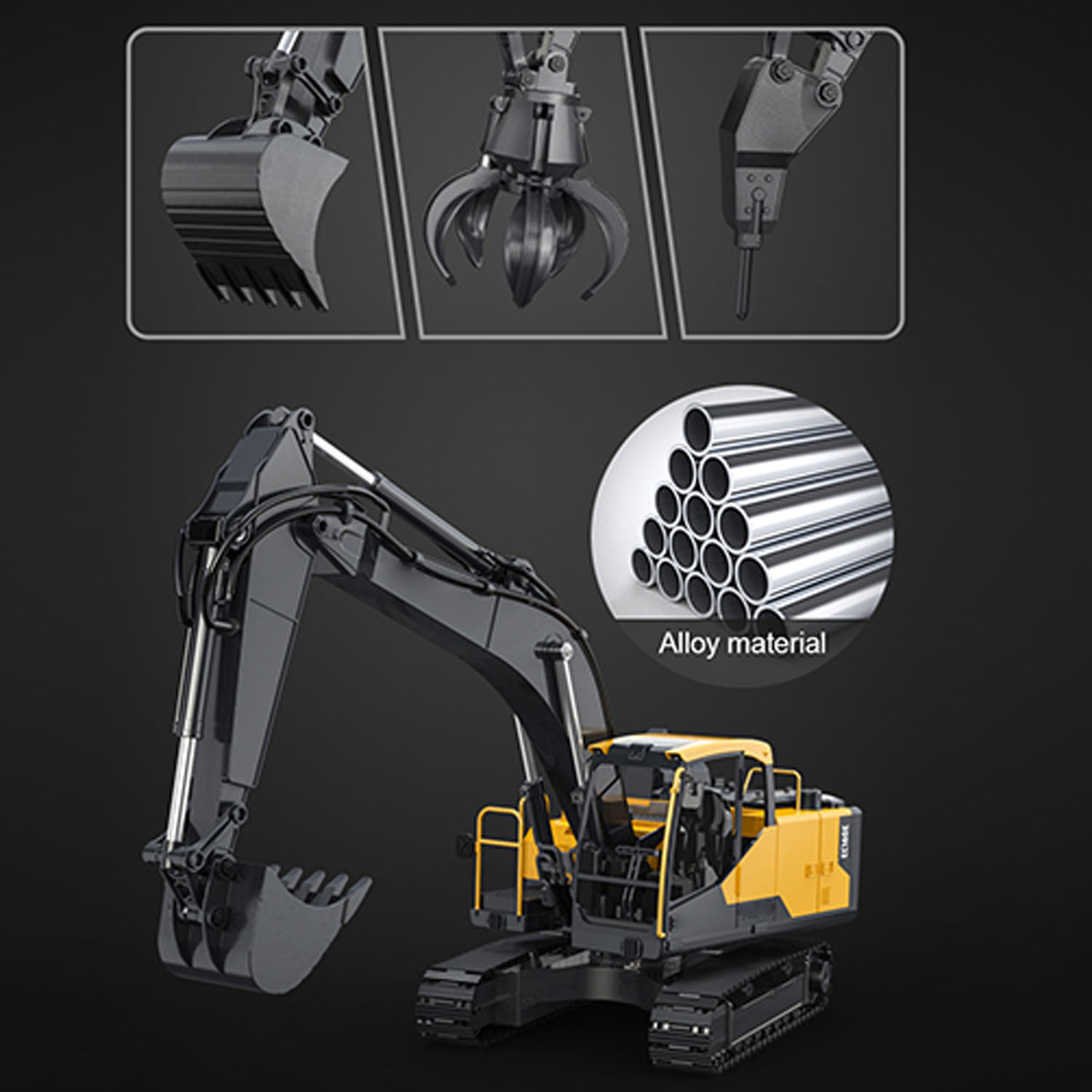 1/16 DoubleE E598 003 Escavade - Rc Hobby Excavator avaliação e preço