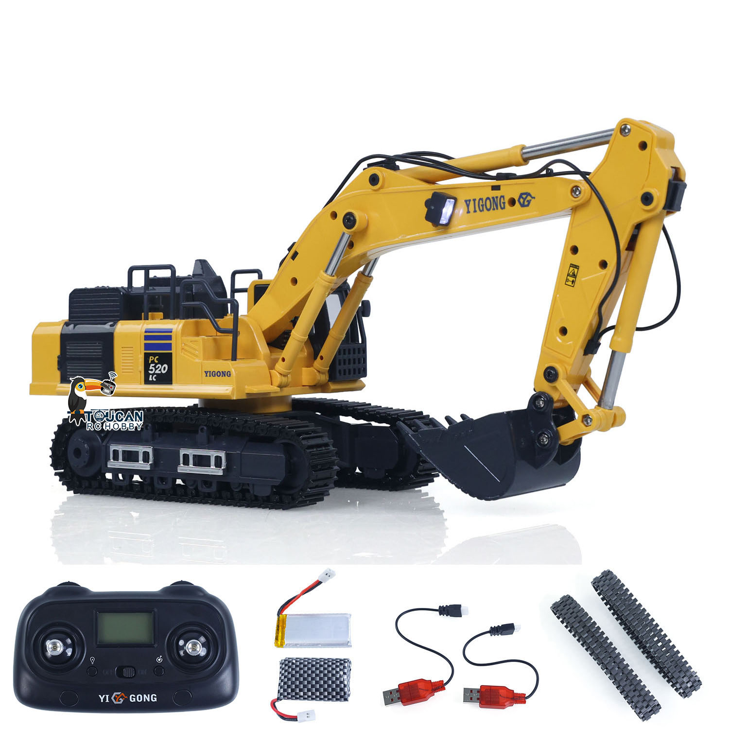 Mini Escavadeira RC 1/50 PC520 - Rc Hobby Excavator avaliação e preço