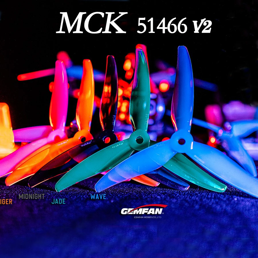 24 peças/12 pares gemfan 51466 - Rc Hobby Warehouse avaliação e preço