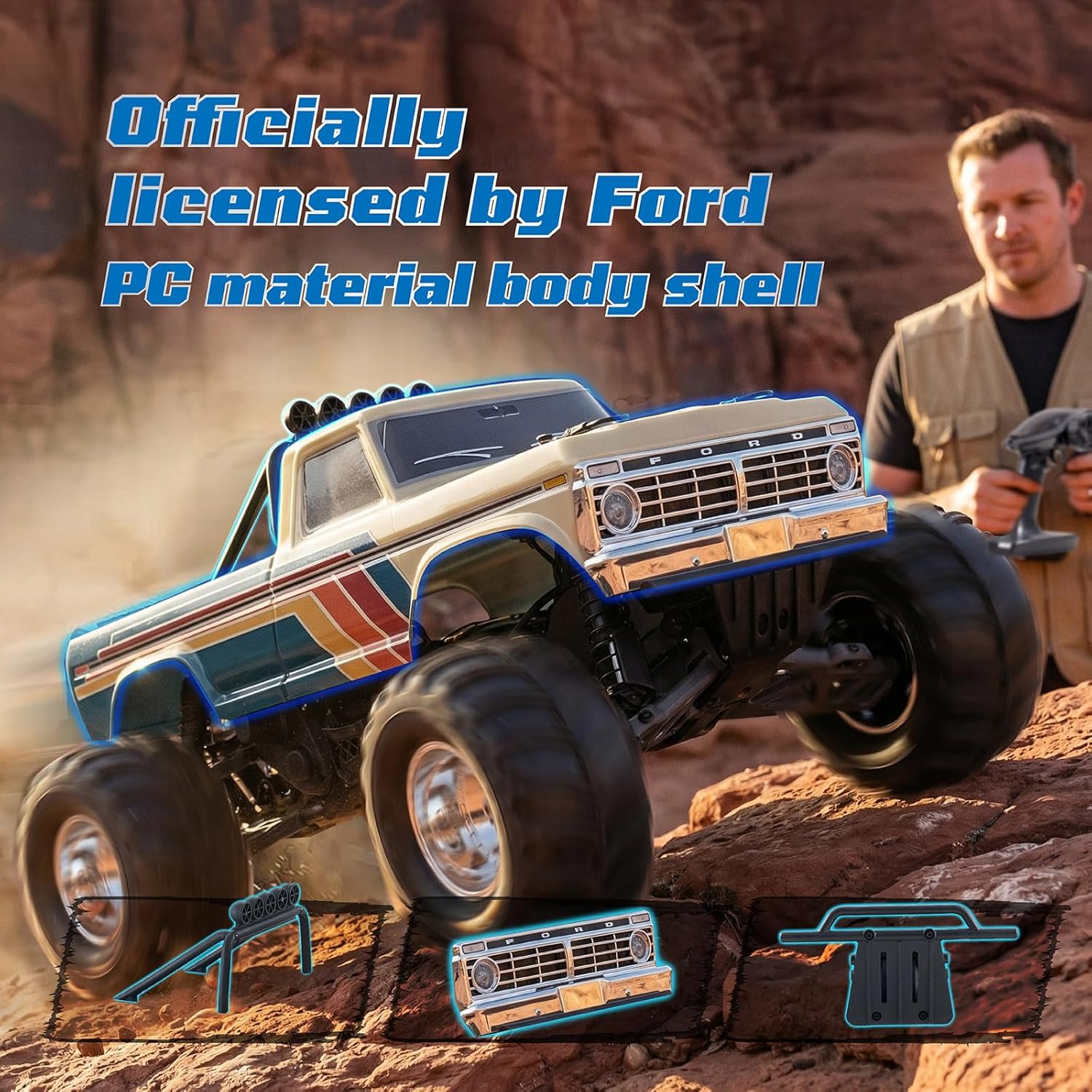 Caminhão Monstro Brushless For - Rc Hobby Grade Monster Truck avaliação e preço