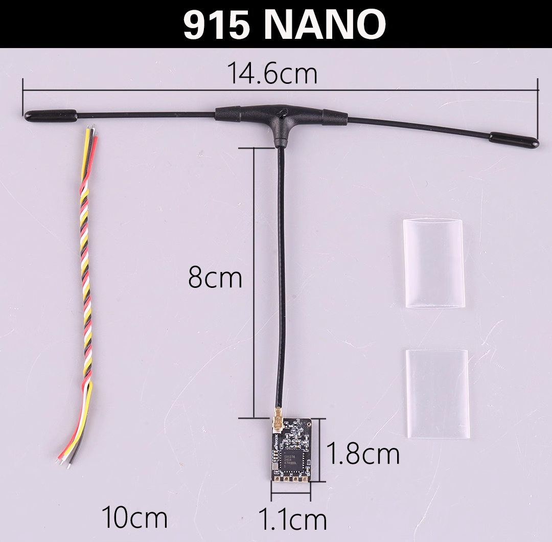 Receptor Nano ELRS BAYCK 915MH - Rc Hobby Car avaliação e preço