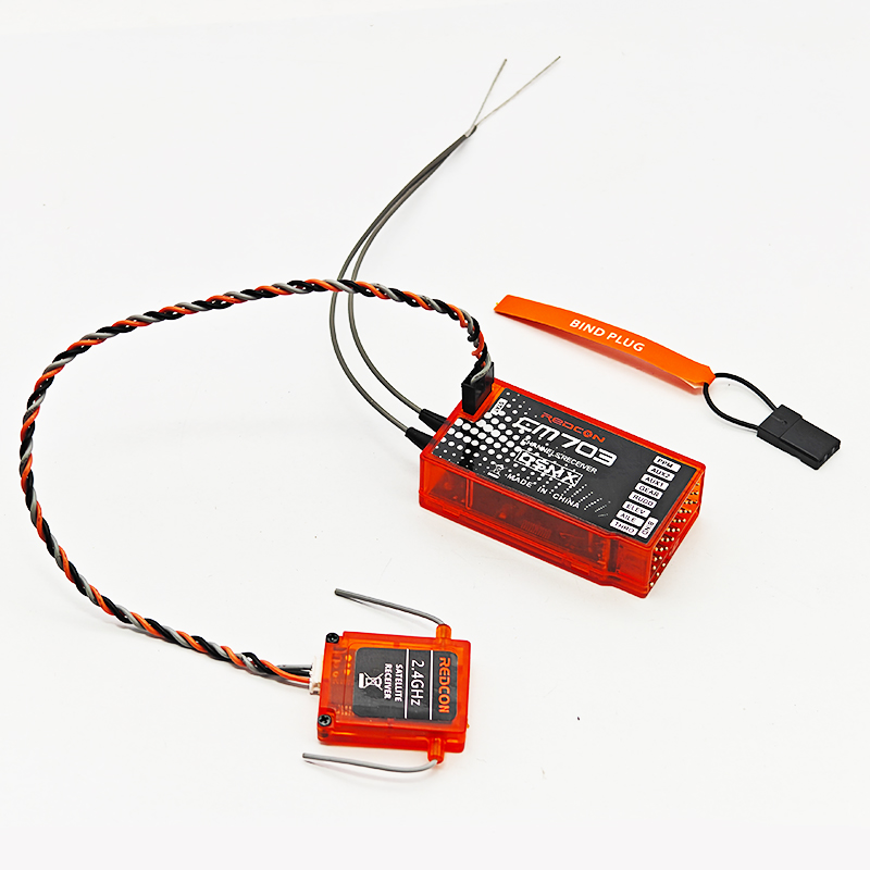 Receptor RX CM703 de 7 canais  - Rc Hobby Car avaliação e preço