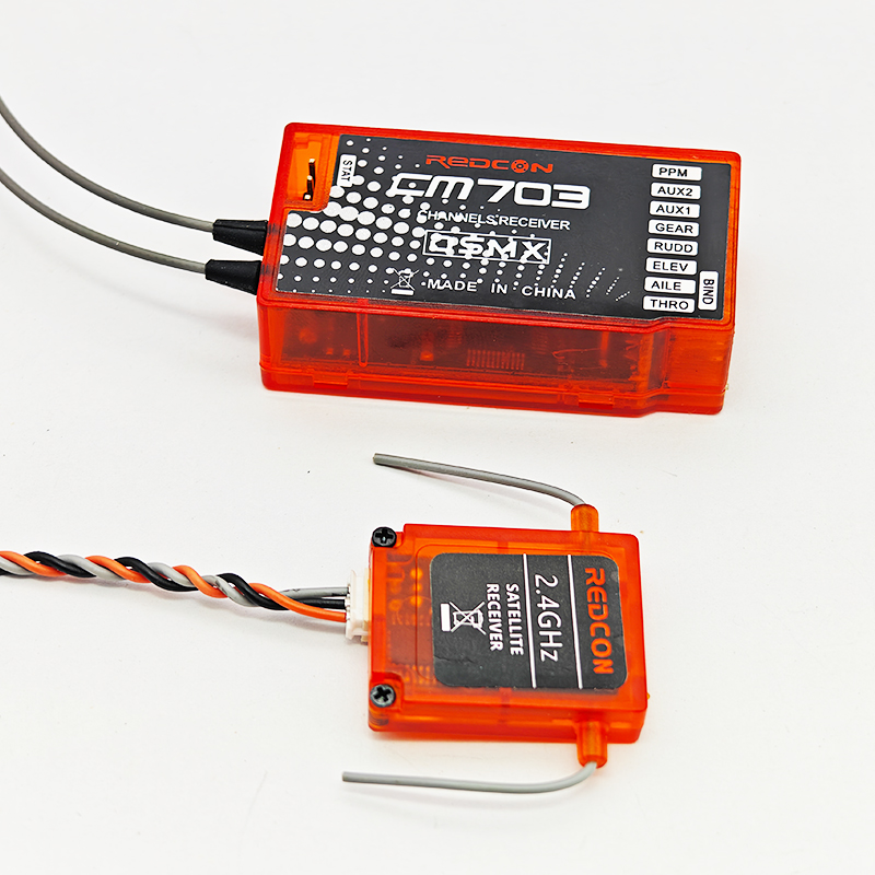 Receptor RX CM703 de 7 canais  - Rc Hobby Car avaliação e preço