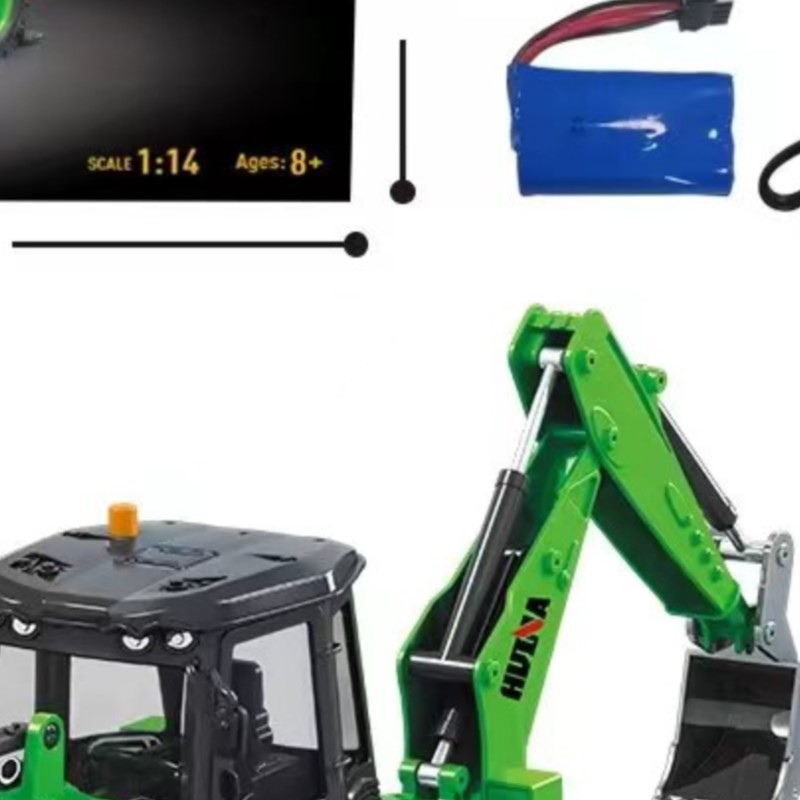 Venda nos EUA HUINA 1/14 1579  - Rc Hobby Excavator avaliação e preço
