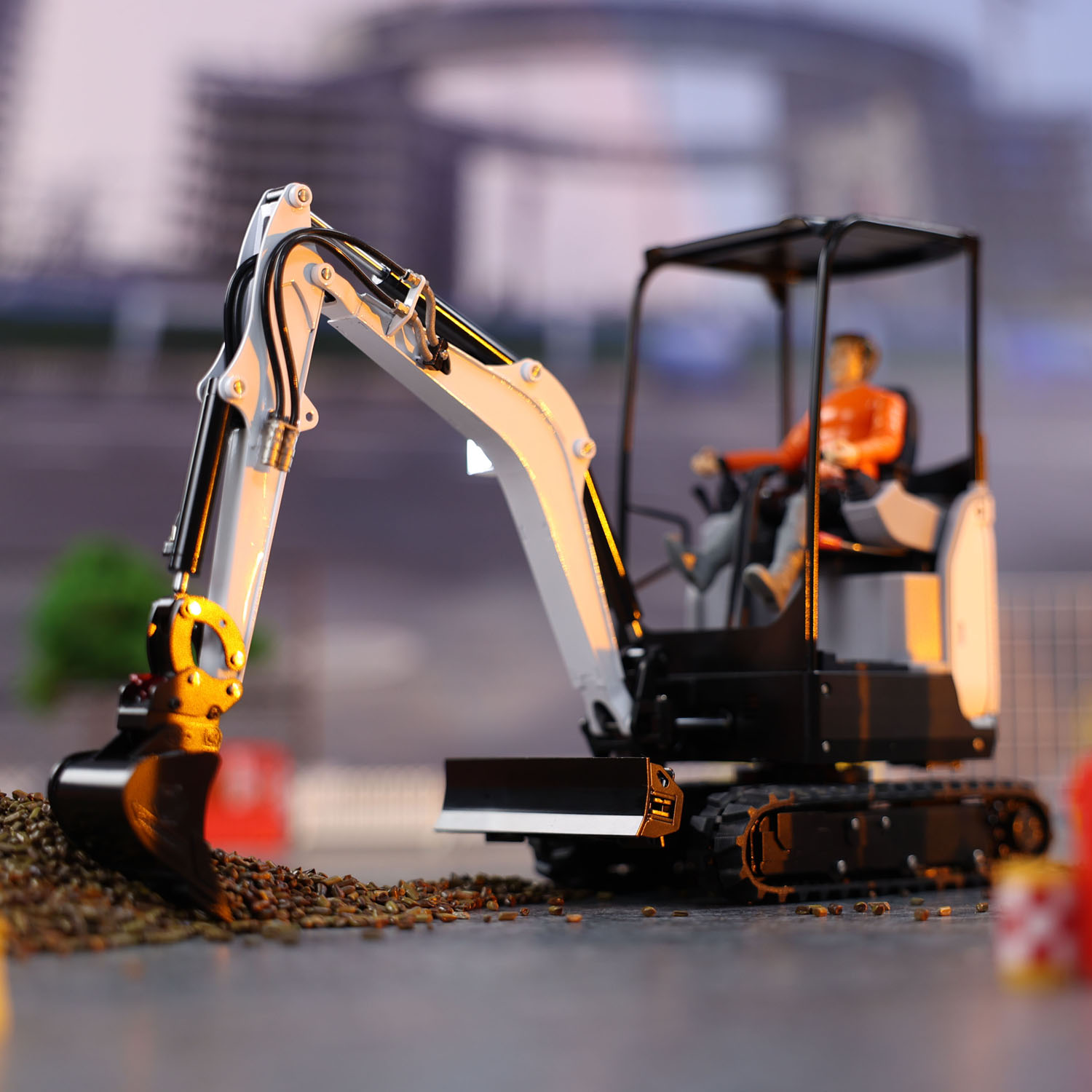 Mini Escavadeira RC RTR JX E20 - Rc Hobby Excavator avaliação e preço